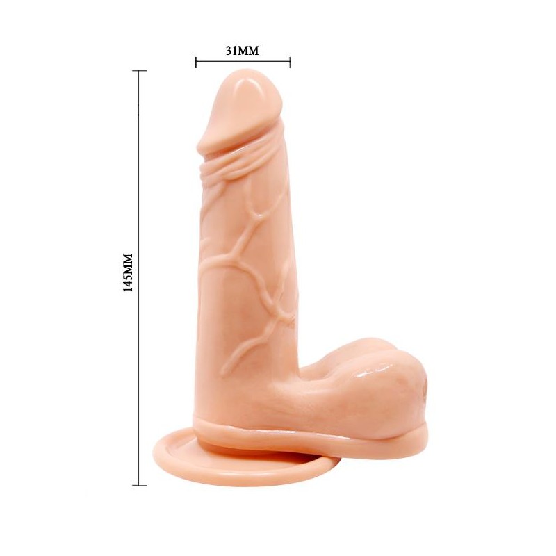 Realistyczny penis rotacyjne dildo z wibracjami